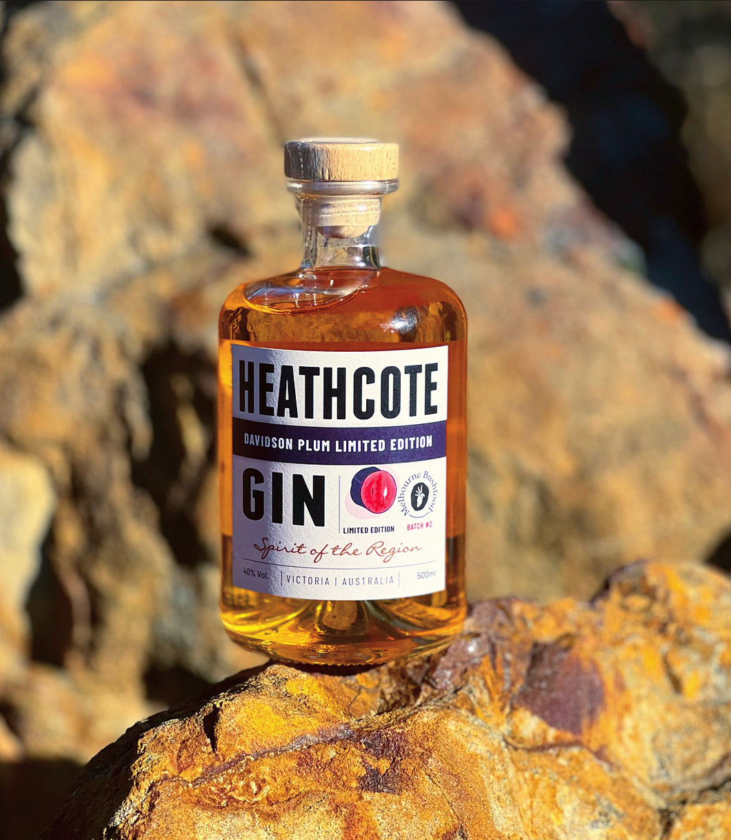 HEATHCOTE DAVIDSON PLUM GIN (Limited Edition Batch #2) - SOLD OUT