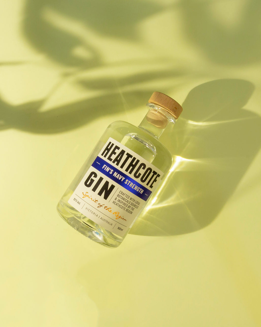 HEATHCOTE FIN'S NAVY STRENGTH GIN